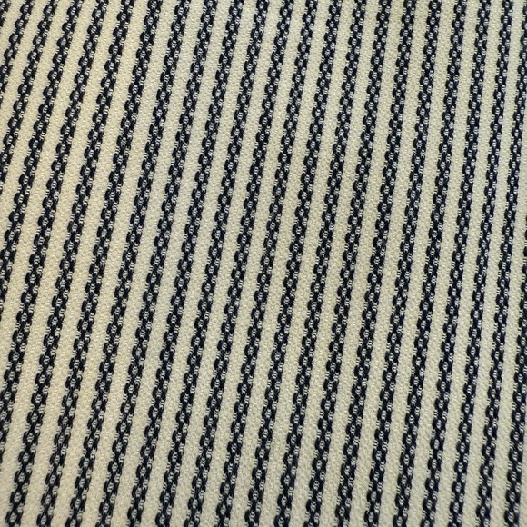 Theory Blue and White Striped Mini Skirt Size 6 - Picture 6 of 12